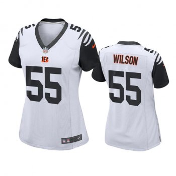 Women's Cincinnati Bengals Logan Wilson Black 2021 Alternate Game Jersey