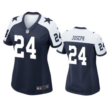 Women's Dallas Cowboys Kelvin Joseph Navy Alternate Game Jersey