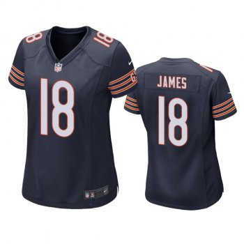 Women's Chicago Bears Jesse James Navy Game Jersey