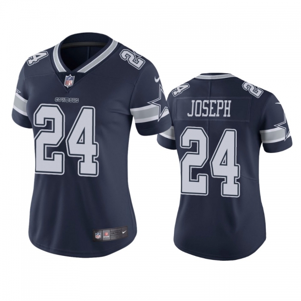 Women's Dallas Cowboys Kelvin Joseph Navy Vapor Limited Jersey