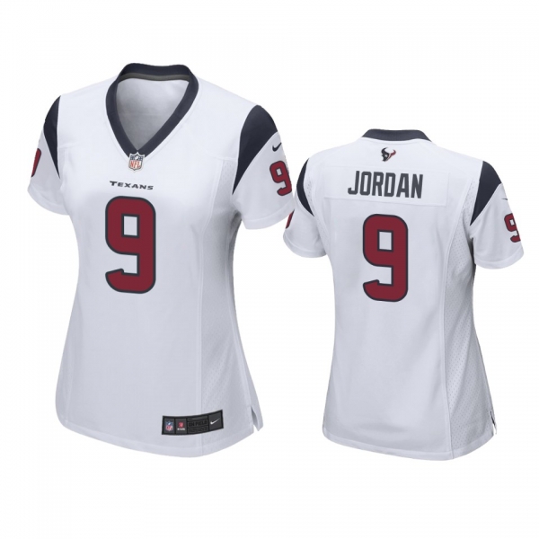 Women's Houston Texans Brevin Jordan White Game Jersey