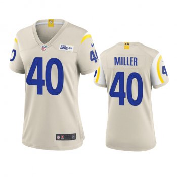 Women's Los Angeles Rams Von Miller Bone Game Jersey