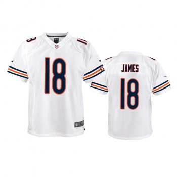 Youth Bears Jesse James White Game Jersey