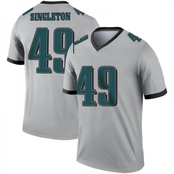 Men's Legend Alex Singleton Philadelphia Silver Inverted Jersey