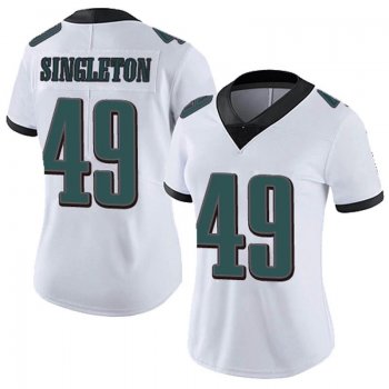 Women's White Limited Alex Singleton Philadelphia Vapor Untouchable Jersey