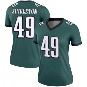 Women's Green Legend Alex Singleton Philadelphia Jersey