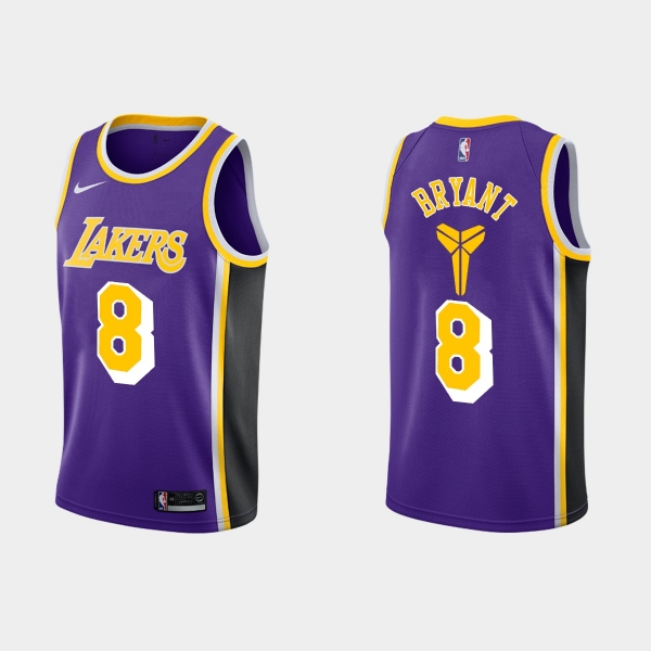 Los Angeles Lakers Kobe Bryant #8 Lakers sports collectible Purple Jersey