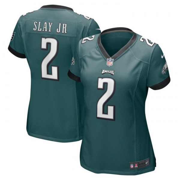 Women's Nike Darius Slay Jr. Philadelphia Eagles Midnight Green Game Jersey