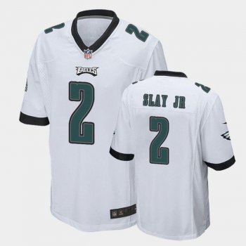 Philadelphia Eagles Darius Slay Jr White Game Jersey