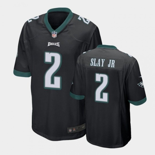 Philadelphia Eagles Darius Slay Jr. Black Game Jersey