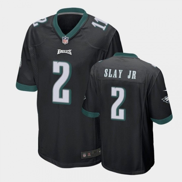 Youth Philadelphia Eagles Darius Slay Jr Black Game Jersey