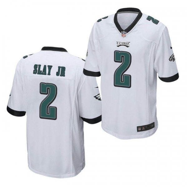 Eagles Darius Slay Jr. White Game Jersey