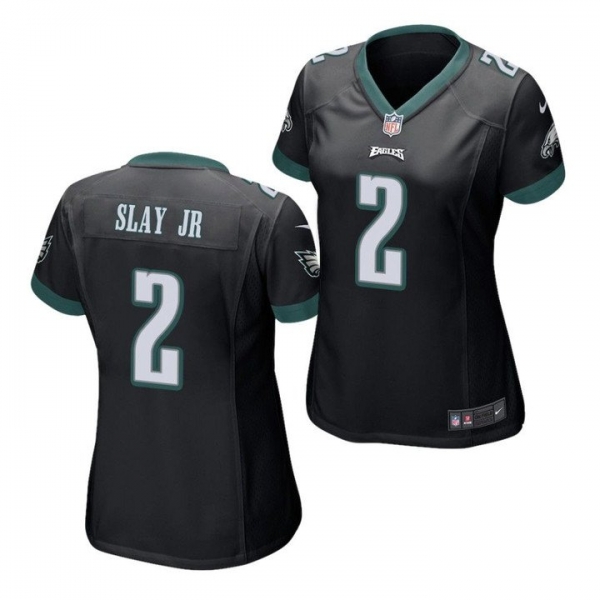 Women's Eagles Darius Slay Jr. Game Black Jersey