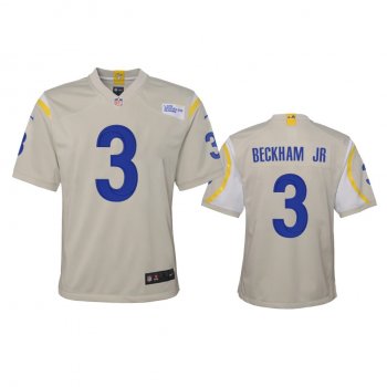 Youth Rams Odell Beckham Jr. Bone Game Jersey