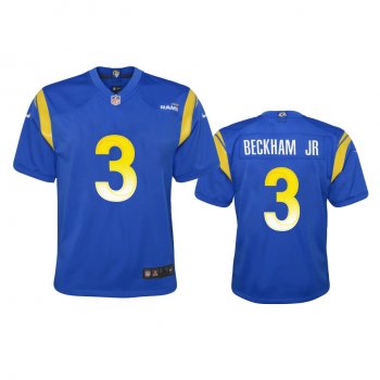 Youth Rams Odell Beckham Jr. Royal Game Jersey