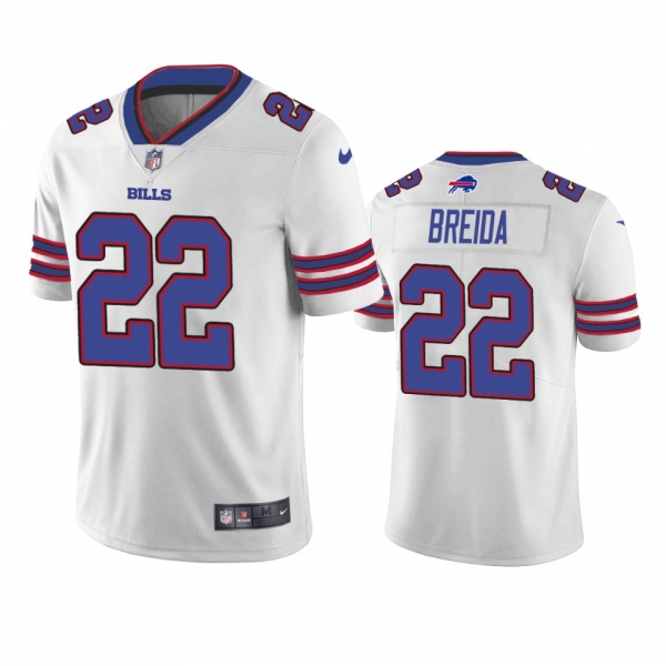 Matt Breida Buffalo Bills White Vapor Limited Jersey