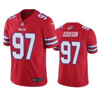 Color Rush Limited Buffalo Bills Mario Addison Red Jersey