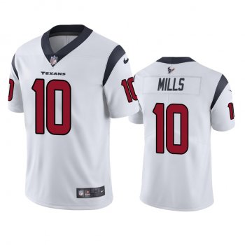 Houston Texans Davis Mills White Vapor Limited Jersey