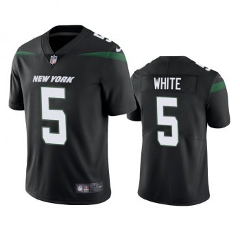 New York Jets Mike White Black Vapor Limited Jersey