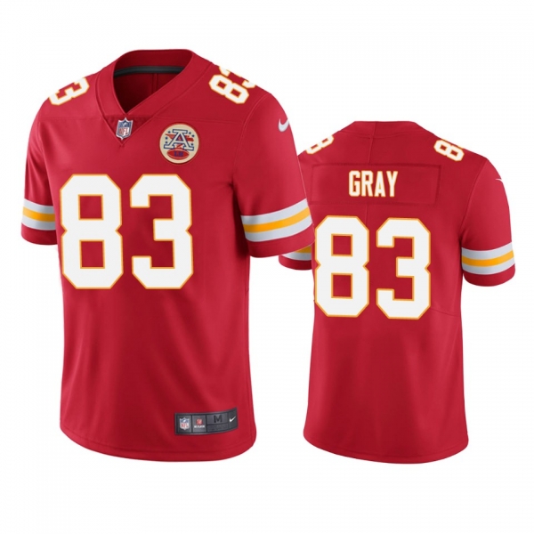 Noah Gray Kansas City Chiefs Red Vapor Limited Jersey