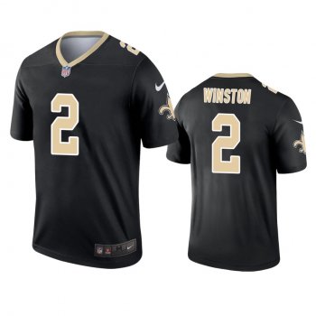 New Orleans Saints Jameis Winston Black Legend Jersey - Men's