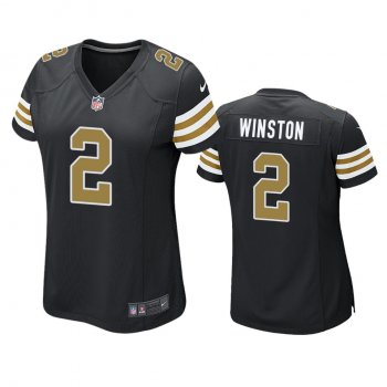 Women's New Orleans Saints Jameis Winston Black Alternate Game Jersey