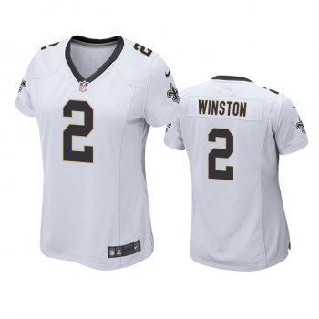 Women's New Orleans Saints Jameis Winston White Game Jersey