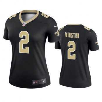 Women's New Orleans Saints Jameis Winston Black Legend Jersey