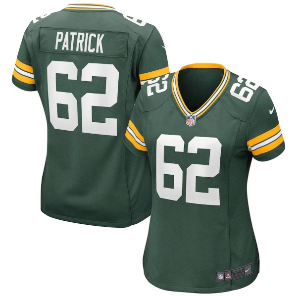 Women's Lucas Patrick Green Bay Packers Nike Game Jersey - Green