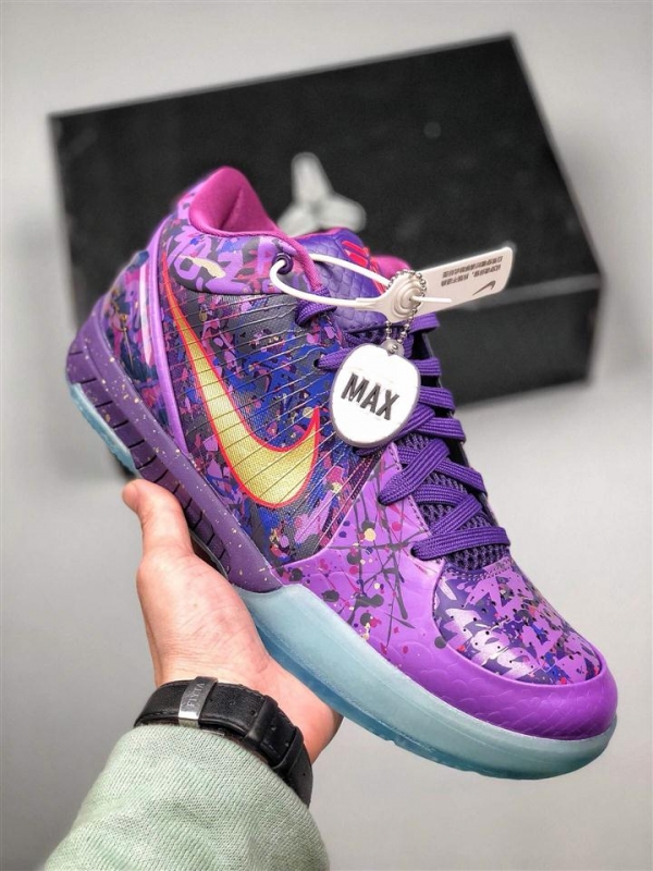 Nike Zoom Kobe 4 Prelude Court Purple/Metallic Gold-Purple Venom For Sale