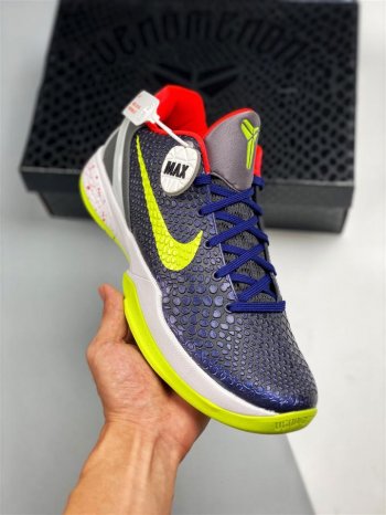 Nike Kobe 6 Protro “Chaos” Ink/Dark Grey-White-Volt For Sale