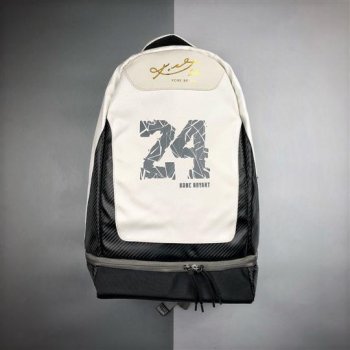 Kobe Bryant No.24 Backpack Sail Black Gold