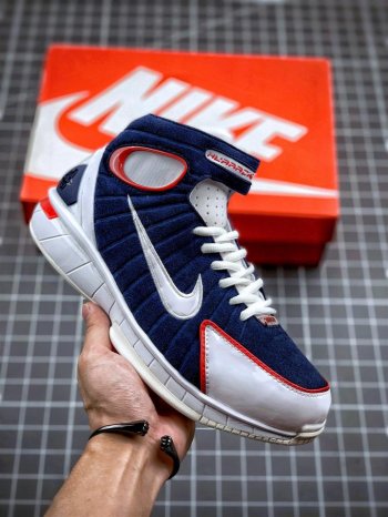 Nike Air Zoom Huarache 2K4 “USA” Navy-University Red-White For Sale