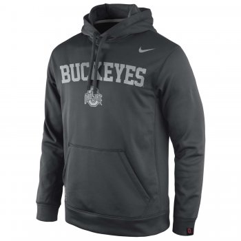 Men's Nike Ohio State Hoodie Gray