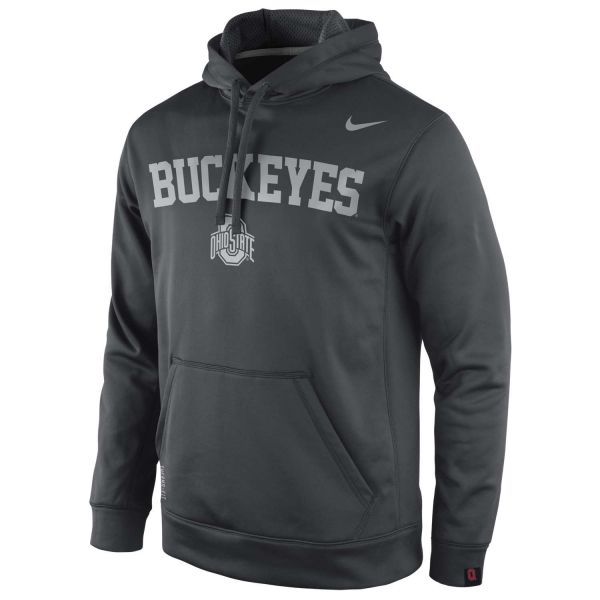 Men's Nike Ohio State Hoodie Gray