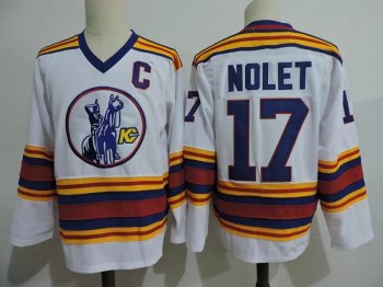 VINTAGE #17 SIMON NOLET Kansas City Scouts Jersey