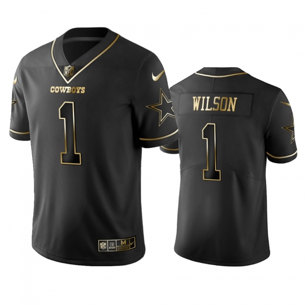 Cowboys Cedrick Wilson Black Golden Edition Vapor Limited Jersey