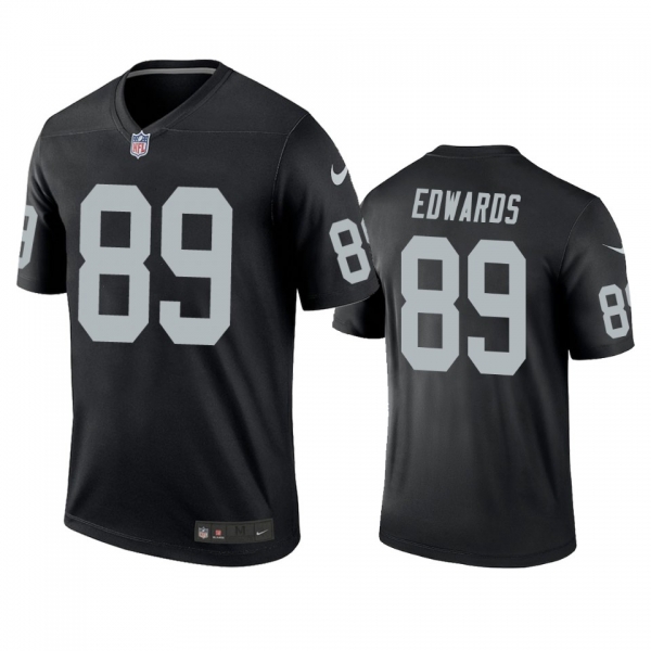 Las Vegas Raiders Bryan Edwards Black Legend Jersey