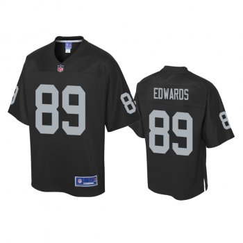 Las Vegas Raiders Bryan Edwards Black Pro Line Jersey - Men's