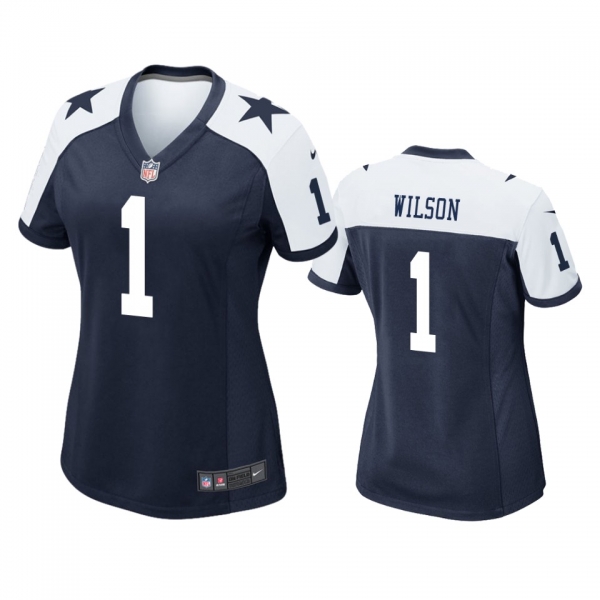 Women's Dallas Cowboys Cedrick Wilson Navy Alternate Game Jersey