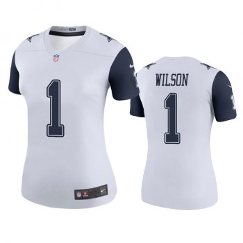 Women's Dallas Cowboys Cedrick Wilson White Color Rush Legend Jersey