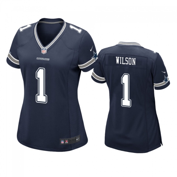 Women's Dallas Cowboys Cedrick Wilson Navy Game Jersey