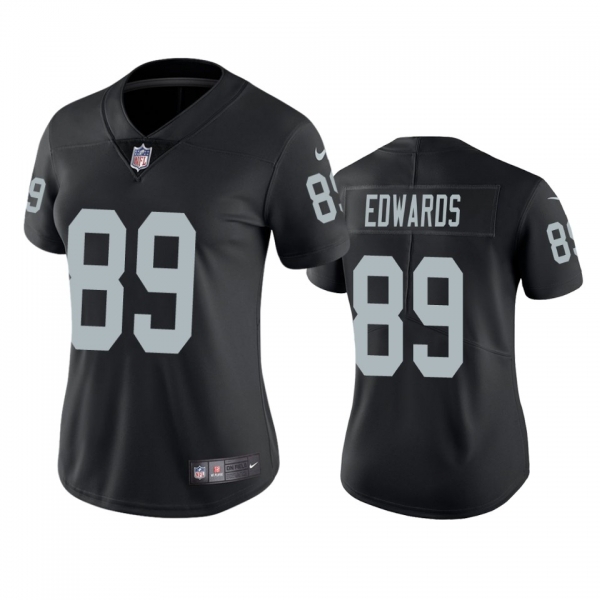 Women's Las Vegas Raiders Bryan Edwards Black Vapor Limited Jersey