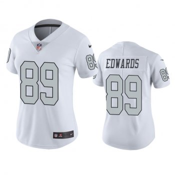 Women's Color Rush Limited Las Vegas Raiders Bryan Edwards White Jersey