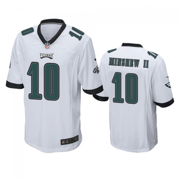 Philadelphia Eagles Gardner Minshew II White Game Jersey