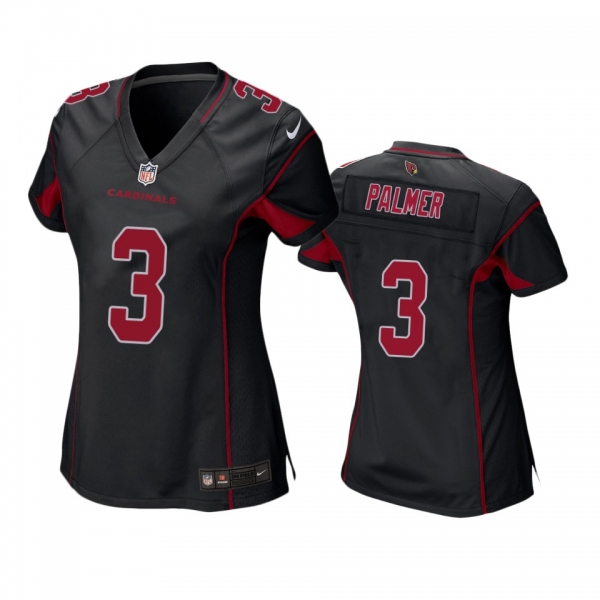 Women's Arizona Cardinals Carson Palmer Black Alternate Game Jersey