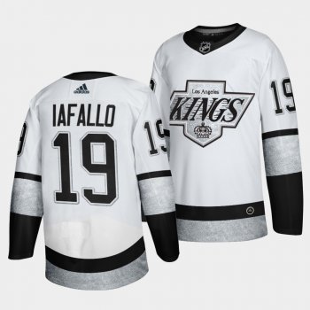 Alex Iafallo #19 Kings 2021-22 Alternate Throwback-Inspired White Jersey