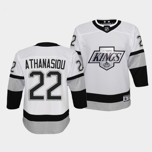 Youth Andreas Athanasiou Jersey Kings Alternate White Prime Jersey