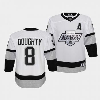 Youth Drew Doughty Jersey Kings Alternate White Prime Jersey