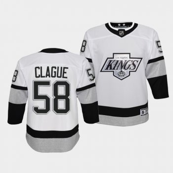 Youth Kale Clague Jersey Kings Alternate White Prime Jersey